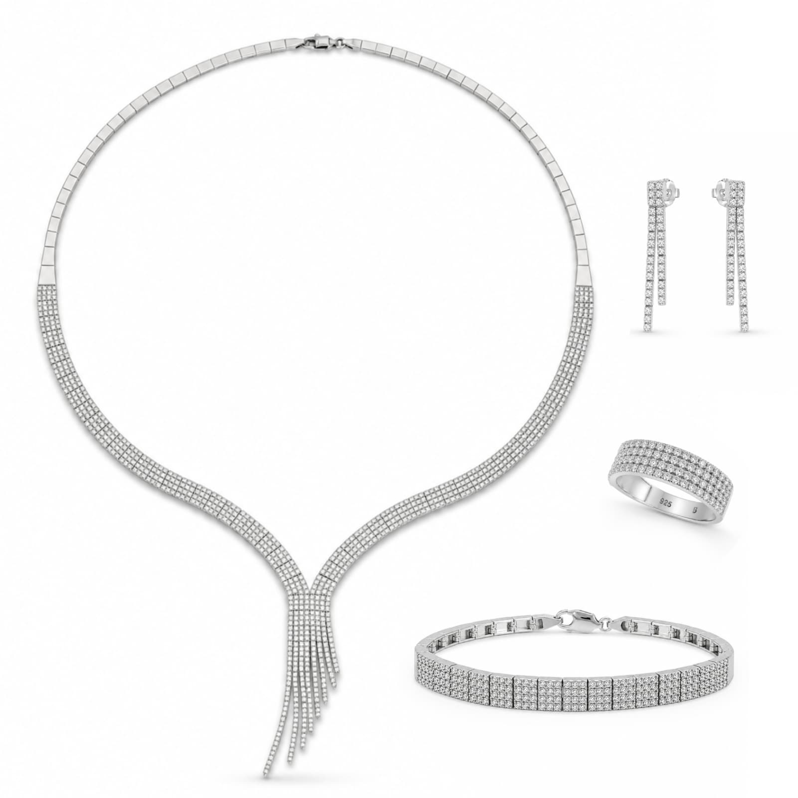 Set Forever Diamond II din Argint 925 • id.15
