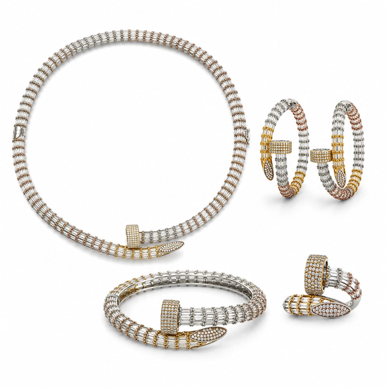 Set Snake din Argint 925 • id.29